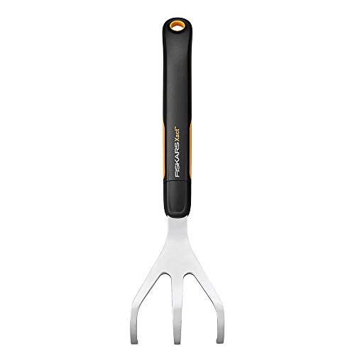 Fiskars Xact Hand Cultivator, Stainless Steel Weeder with SoftGrip Handle, Durable Garden Tool for Loosening and Aerating Soil, Ideal for Flower Beds and Garden Beds by Fiskars - Image 2