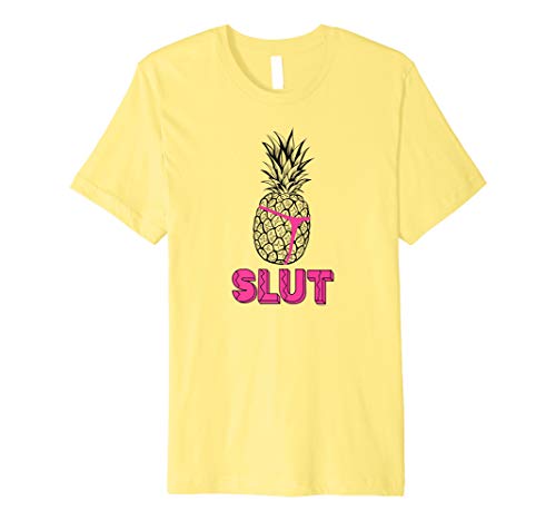 Brooklyn Nine-Nine Captain Holt Pineapple Slut Vacation Premium T-Shirt