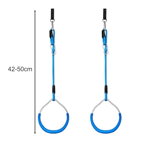 Anillas para ejercicio con correas ajustables y cinta antideslizante miniatura 3