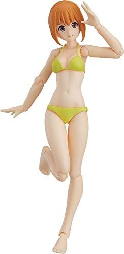 Max Factory Female Swimsuit Body (Emily) Type 2 Figma Action Figure, Multicolor image 2