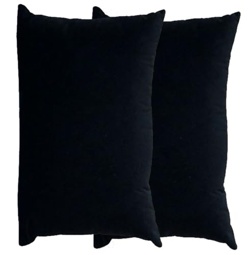 Best Throw Pillows for Couch Ideas to Elevate Your Living Room Style 6 Taie d'oreiller 50x70 40x60 40x70 Beige,Taie oreiller 60x80,Housse de Coussin Canapé Velours noir,Rectangle Throw Pillow Covers pour Salon Sofa Chambre Modernes Couverture oreiller ( Color : O , Size