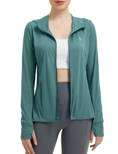Image of baleaf Women's Sun Protection Jacket Hoodie Clothing Lightweight Long Sleeve Sun Cover Up Shirt
