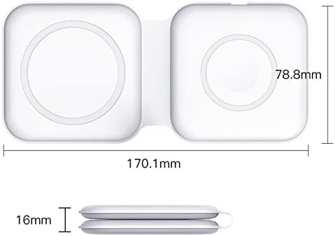 bhvxw 15w folding charger phone watch charger 2 in 1 fast charging pad