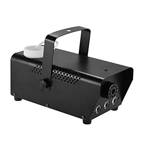 Máquina de humo 110/220V 500W con asa y luces rojas, azules y verdes portátil para Halloween, Navidad, bodas y shows de DJ miniatura 6