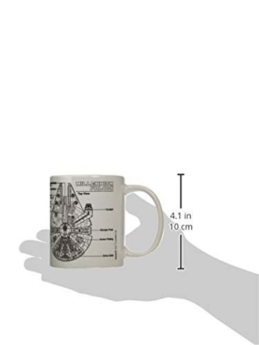 Taza de cerámica Star Wars Millennium Falcon 400 ml miniatura 4