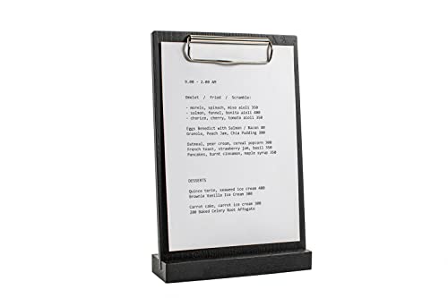 Shopdaddy-Studio Wooden Table Menu Stand