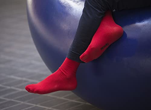 Image of Mysocks Unisex Extra Fine Combed Cotton Crew Socks |5 Pairs Set | Seamless Toe | Make Your Steps Enjoyable
