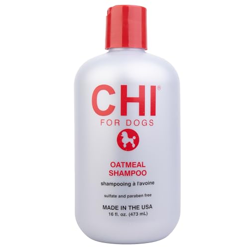 CHI for Dogs Oatmeal Shampoo - Best Dog Wash for...