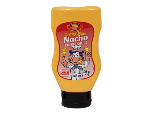 Old Fashioned Foods Nacho Squeeze Cheese, microwaveable, Nacho Käsesauce, 326g