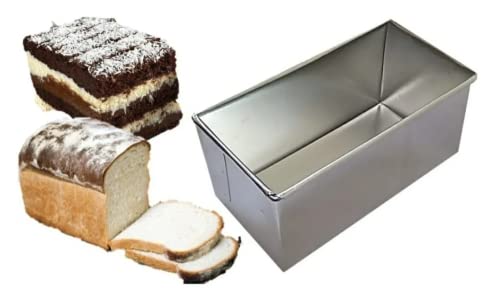 Kit 2 Formas Para Bolo/Pão Caseiro/Bolo Fatia 23x10x10cm