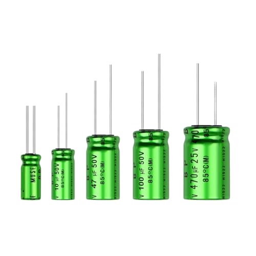 Condensadores de audio ES/BP 25V 100uF bafles paquete de 10 piezas filtros altavoz 10x16mm
