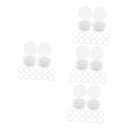 QUMIIRITY 4sets Flute Parts Diaphragms Lightweight Compact Easy Application 60pcs*4