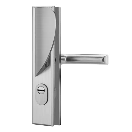Achkey Poignée de sécurité Modèle, poignée de porte blindée, Ensemble de Poignées Blindées, Alliage d'aluminium haute résistance