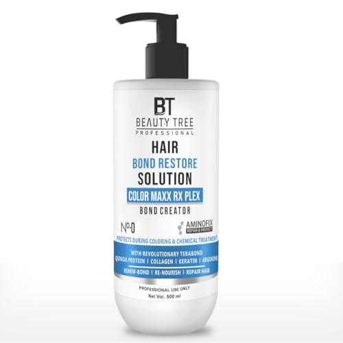 BEAUTY TREE Hair Bond Repair solution Color Plex Mix in color to protects Damage During coloring, lightening and lifting procedure 500 ml