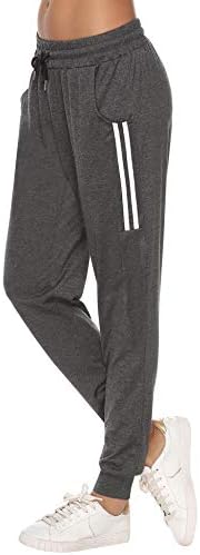 Sykooria Damen Jogginghose Baumwolle High Waist Sporthose | Vielseitige Yoga- und Freizeithose für Training, Laufen, Freizeit und entspannte Alltagslooks.