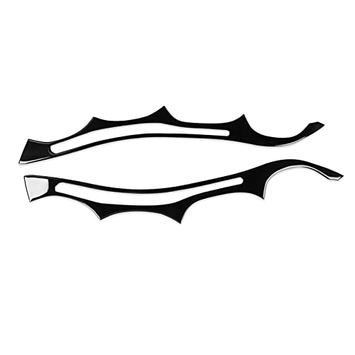 Paupières de phares pour BMW Série 5 E60 2004-2010 cache noir