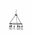 Kalco Lighting 504952MI 6 Light Pendant