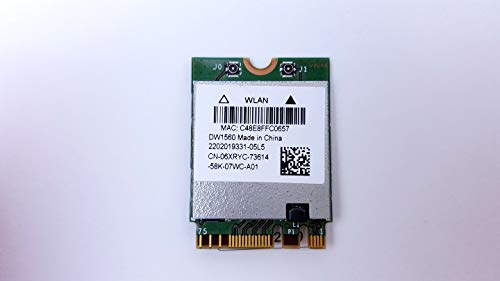 Dell Wireless DW1560 802.11 ac/b/g/n Broadcom BCM94352Z M.2 Ngff WiFi Card 6XRYC