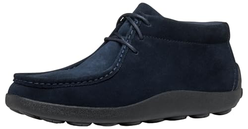 Geox Men's U Spherica Ec14 B Moccasin, Navy, 10 UK