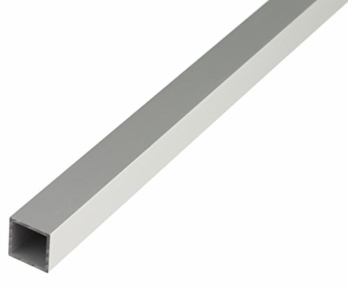 Preisvergleich Produktbild Alberts 471651 Vierkantrohr / Aluminium, silberfarbig eloxiert / 1000 x 30 x 30 mm