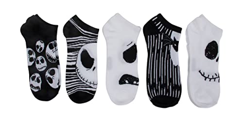 Image of Disney Women's Mickey Mouse 5 Pack No Show Socks
