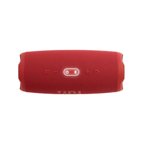 JBL CHARGE 5 - Portable Waterproof (IP67) Bluetooth Speaker with Powerbank USB Charge out, 20 hours playtime, JBL Partyboost (Red) by JBL - Used condition - Image 7