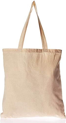 24pcs Bulk Cotton Canvas Tote Bags Wholesale 15x16