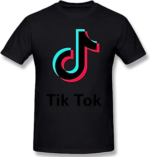 pingXU1973 Men's T_Ok T_IK Cotton Lightweight Classical Vintage Short Sleeve T-Shirt T-Shirts à Manches Courtes(Large)