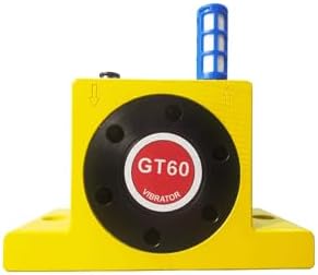 Vibrador neumático turbo,Vibrador neumático GT60 con silenciador,Vibradores industriales de turbina para transporte de materiales