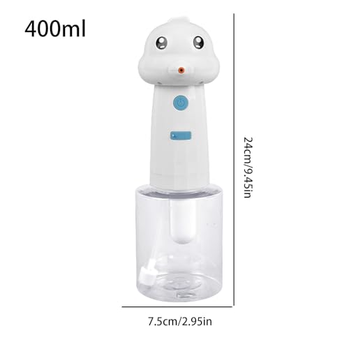 Espuma de champú para perros automática e impermeable con dispensador de burbujas seguro 6