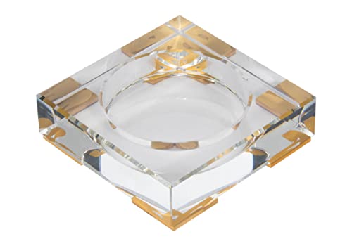 Crystal Diffuser Dish by Alice Lane Home Collection Diffuser Tray Candle Dish Holder for Home Decor