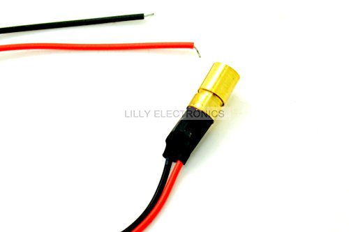 10pcs Mini Dot Infrared IR Laser Diode Module 780nm 3mw w/Built-in Driver 6x10mm - Thumbnail 6