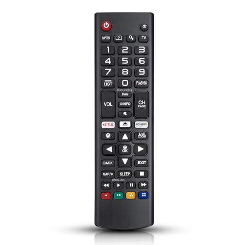 ONGNIUU Mando LG Smart TV AKB75095308 - Mando a Distancia Universal para TV L-G, No Requiere Programación, Compatible con Todos los Televisores LG LED LCD 4K Ultra HD