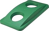 Rubbermaid Commercial Products FG269288GRN wąska butelka Jim i pokrywka do recyklingu, zielona