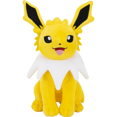 Image of Pokemon Jolteon Plush - 8-Inch Soft Plush with Authentic Details