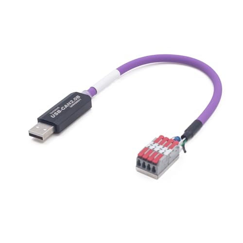 Convertisseur USB vers bus CAN haute vitesse avec protection ESD pour communication industrielle