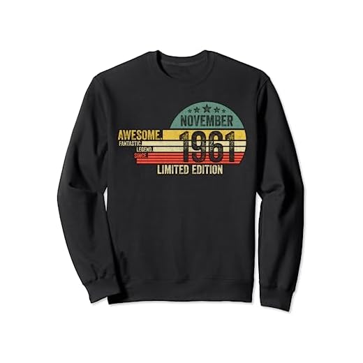Regalo De Cumpleaños, Impresionante Desde Noviembre 1961 Sudadera