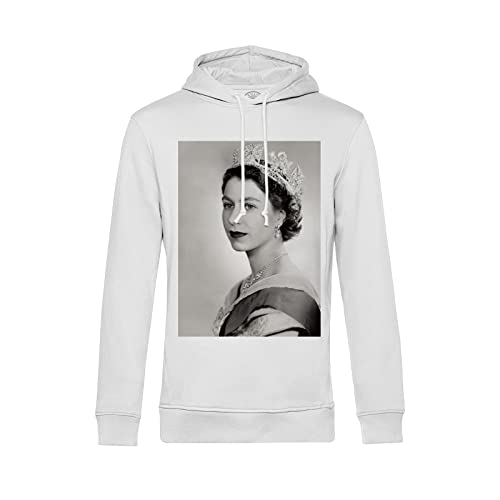 Sweat Queen Elisabeth II au profil vintage net et coton premium doux