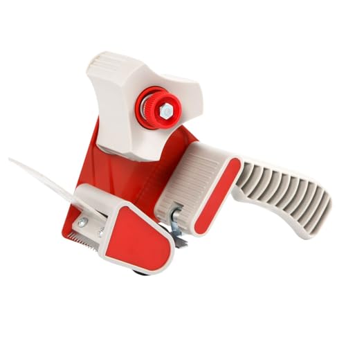 Abroller für Verpackungsklebeband, professioneller manueller Klebebandabroller mit Spannungsregler