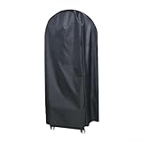 Oniissy Langlebige Nebelventilatorabdeckung für den Außenbereich, 210D Oxford-Stoff, wasserdichte Staubschutzhülle für Terrasse, Garten, Gewerbeflächen (3 Größen) (73 x 35 x 160 cm)