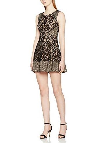 Robe femme chic tendance été mi-longue en maille respirante stretch