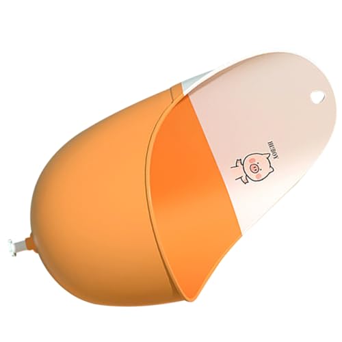 WATIIFUFU 男の子用トイレトレーニング小便器 幼児用立ち小便ポット 子供用便器 お手入れ簡単 滑らかな設計で耐久性あり 家用トイレスペース節約