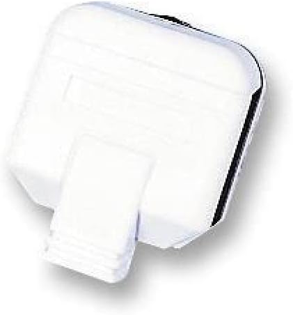 Permaplug - Heavy Duty UK Mains Plug with 13A Fuse, White