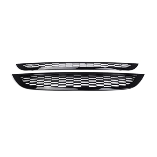 Calandre Avant Voiture Grille Nid d'Abeille Noir Brillant Mini R50 R52 R53