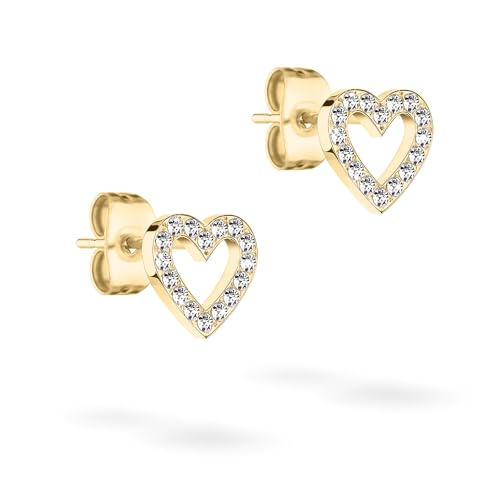 Boucles d'oreilles Tamaris en cœur des bijoux d'une finition haut de gamme