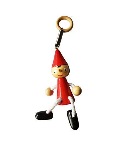 Opiniones y reviews de Pinocho madera los mejores 5. 24 P.S. I Love Italy Adorno de pinocho de madera con resorte, color rojo
