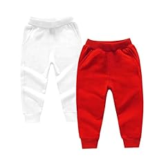 2pcs-white, Red