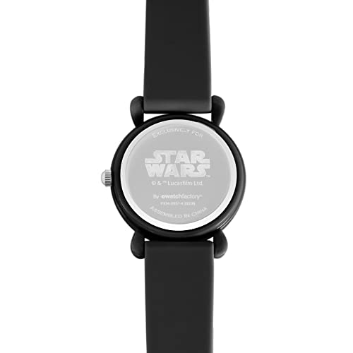 Image of STAR WARS Kids' Plastic Time Teacher Analog Quartz Silicone Strap Watch