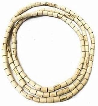 Unisex HC- Vaishnav Tulsi Kanthi Mala- 3 Round -Neck/Basil Wood Rosary -3 Round From Vrindavan (9 Mm Size Bead)-image-7