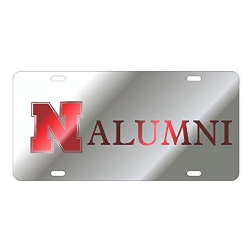Craftique Nebraska TAG (LASER SIL/RED N HUSKERS ALUMNI (27227))